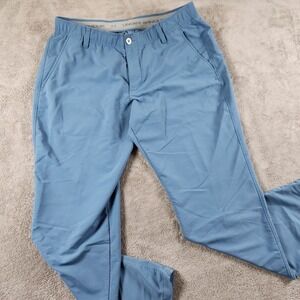 Under Armour Matchplay Golf Pants Mens size 36x29 Dri Fit Flat Front Golf Chino